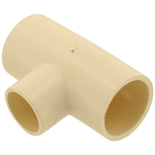 Main product image of 1" x 1" x 3/4" CPVC CTS Reducing Tee (Socket)