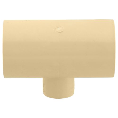 Main product image of 1-1/2" x 1-1/2" x 3/4" CPVC CTS Reducing Tee (Socket)