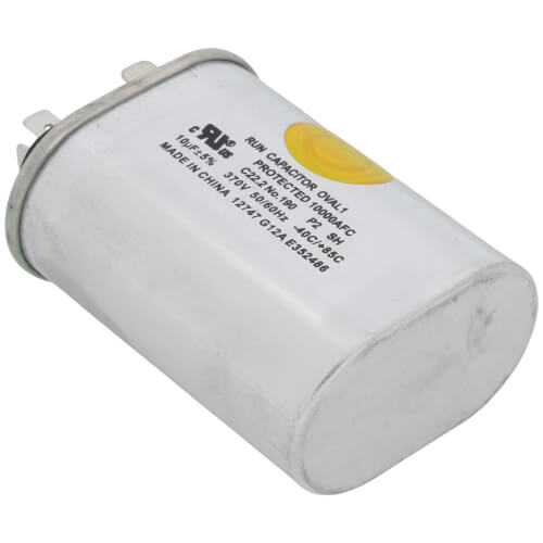 Main product image of 10mfd 370v Oval Run Capacitor