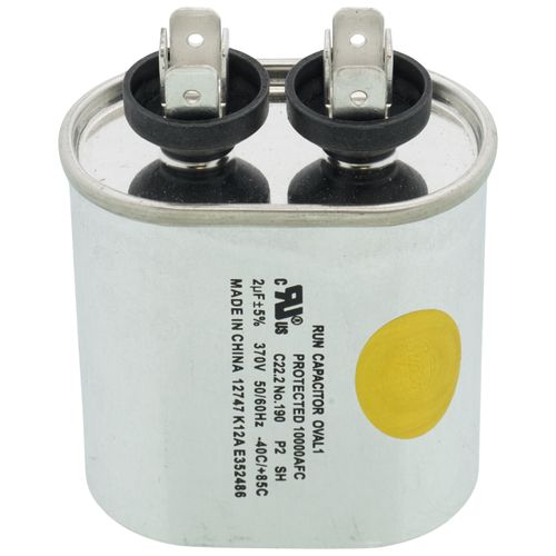 Main product image of 2mfd 370v Oval Run Capacitor