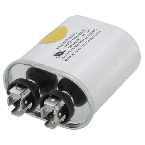 Main product image of 7.5mfd 440v Oval Run Capacitor