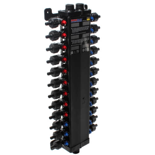 Main product image of 24 Port Polymer 3/8" PEX Crimp MANABLOC Package (Crimp Supply)