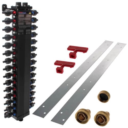 CRIS05049625PX Viega CRIS05049625PX 30 Port Polymer 1/2" PEX