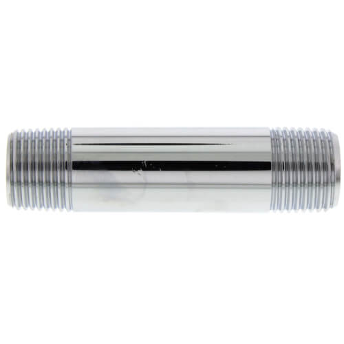 Main product image of 3/8" x 2-1/2" Chrome Brass Nipple (Lead Free)