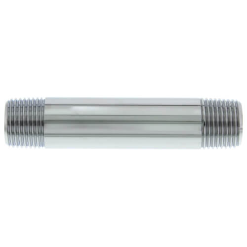 Main product image of 3/8" x 3" Chrome Brass Nipple (Lead Free)