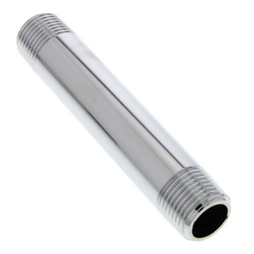 Main product image of 3/8" x 3-1/2" Chrome Brass Nipple (Lead Free)
