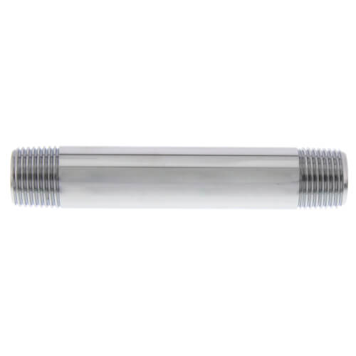 Main product image of 3/8" x 3-1/2" Chrome Brass Nipple (Lead Free)