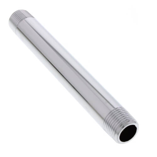 Main product image of 3/8" x 5" Chrome Brass Nipple (Lead Free)
