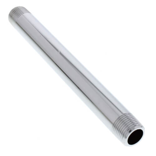 Main product image of 3/8" x 6" Chrome Brass Nipple (Lead Free)