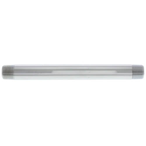 Main product image of 3/8" x 6" Chrome Brass Nipple (Lead Free)
