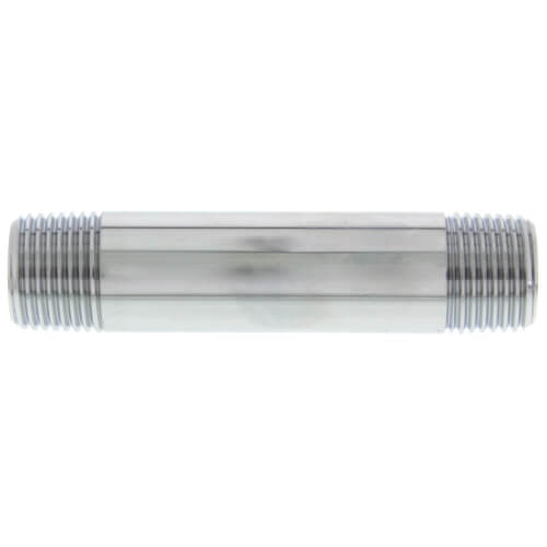Main product image of 1/2" x 3-1/2" Chrome Brass Nipple (Lead Free)