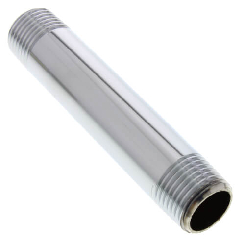 Main product image of 1/2" x 4" Chrome Brass Nipple (Lead Free)