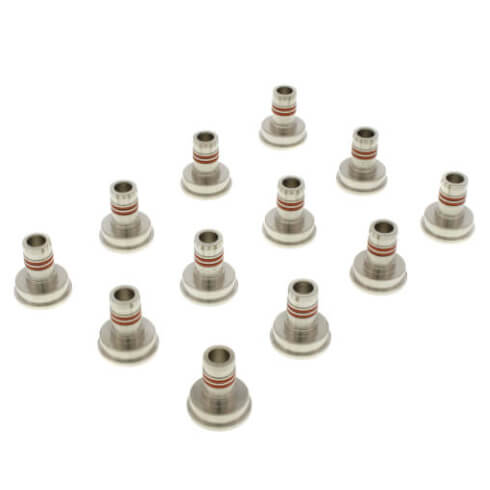 6 Loop Stainless Steel Manifold Package w/ Control (1/2" Expansion PEX)