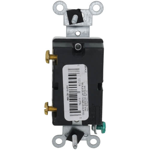 Main product image of Single-Pole, Commercial Side Wired Switch, 15 Amp - Gray (120/277V)