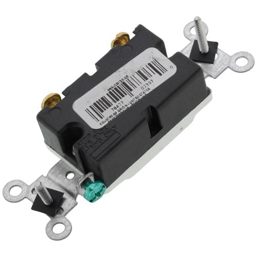 Main product image of Single-Pole, Commercial Side Wired Switch, 20 Amp - Black (120/277V)