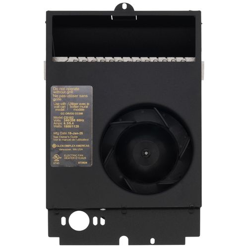 Main product image of Com-Pak Heater Assembly, 1500/1125W, 240/208V (Black)