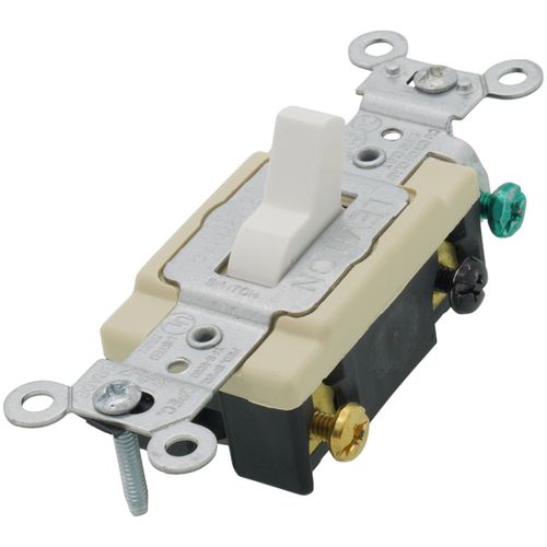 Main product image of 4-Way, Commercial Grade Side Wired, Switch, 15A - White (120/277V)
