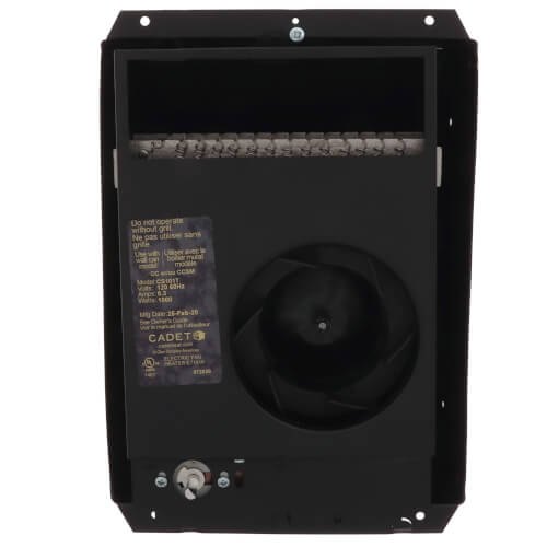 Main product image of Com-Pak Complete White Wall Heater w/o Thermostat, 1250/937 Watt (240/208V)