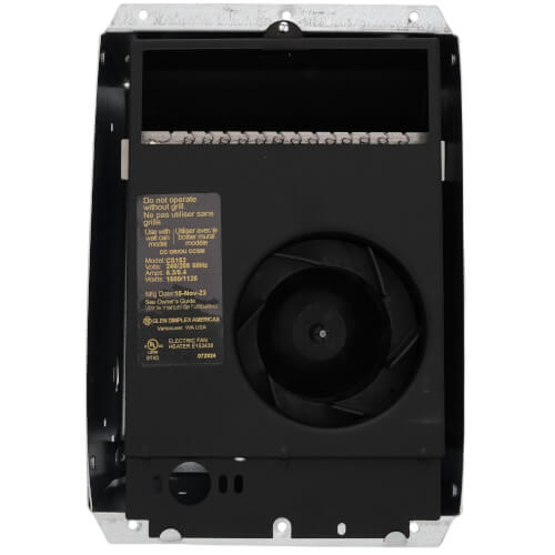 Main product image of Com-Pak Plus White Wall Fan Heater, 1500/1125 Watt (240/208V)