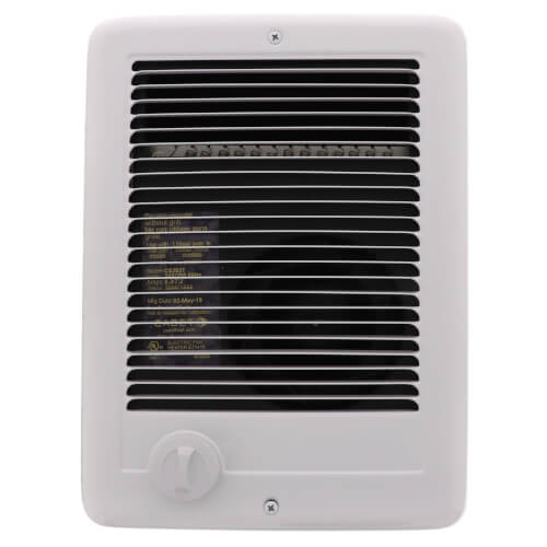 Main product image of Com-Pak Plus White Wall Fan Heater, 2000/1500 Watt (240/208V)