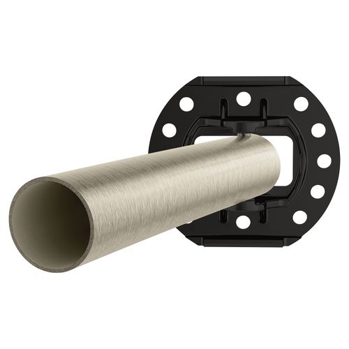 Main product image of Brushed Nickel Adjustable Curved Shower Rod, Csr2160bn
