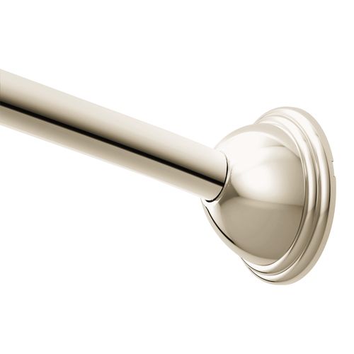 Main product image of Adjustable Curved Shower Rod, CSR2160NL (Polished Nickel)