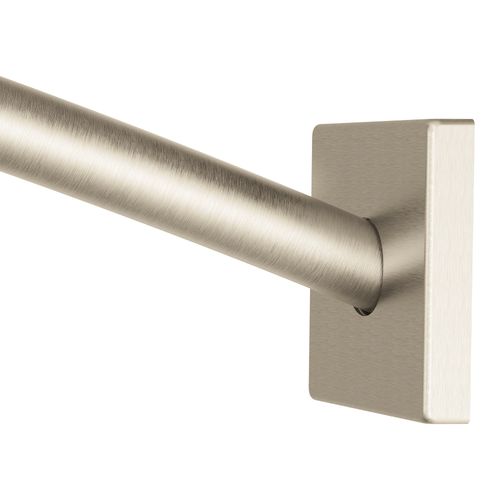 Main product image of Triva Brushed Nickel Adjustable Curved Shower Rod, Csr2168bn