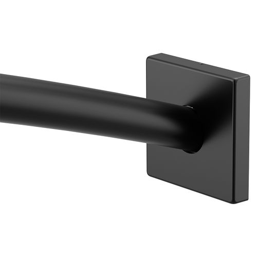 Main product image of Adjustable Curved Shower Rod, CSR2169BL (Matte Black)