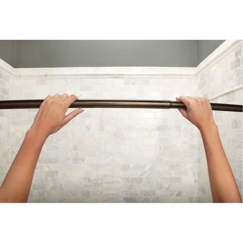 Main product image of Old World Bronze Tension Curved Shower Rods, Csr2172owb
