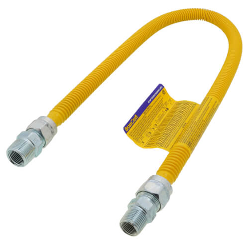 CSSC1436 Brasscraft CSSC1436 1/2" ID (5/8" OD) ProCoat Coated Stainless Steel Gas