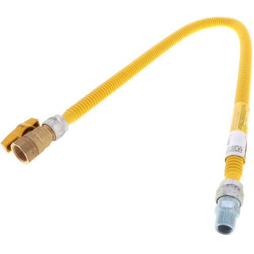 CSSC4J36 Brasscraft CSSC4J36 1/2" ID (5/8" OD) ProCoat SS Gas Connector w/ 1/2" MIP