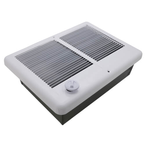 Main product image of Com-Pak Twin Plus White Wall Fan Heater, 3000/2250 Watt (240/208V)