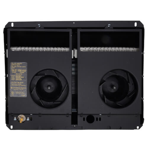 Main product image of Com-Pak Twin Plus White Wall Fan Heater, 3000/2250 Watt (240/208V)