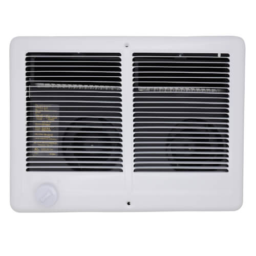 Main product image of Com-Pak Twin Plus White Wall Fan Heater, 3000/2250 Watt (240/208V)