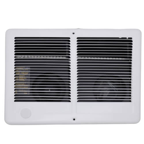 Main product image of Com-Pak Twin Complete White Wall Fan Heater w/o Thermostat, 3000/2250 Watt (240/208V)