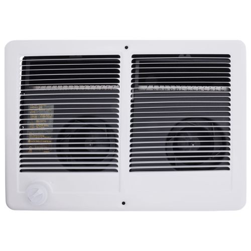 Main product image of Com-Pak Twin Plus White Wall Fan Heater, 4000/3000 Watt (240/208V)