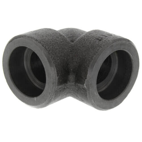 Main product image of 3/8" 3000# A105N Carbon Steel Socket Weld 90 Elbow
