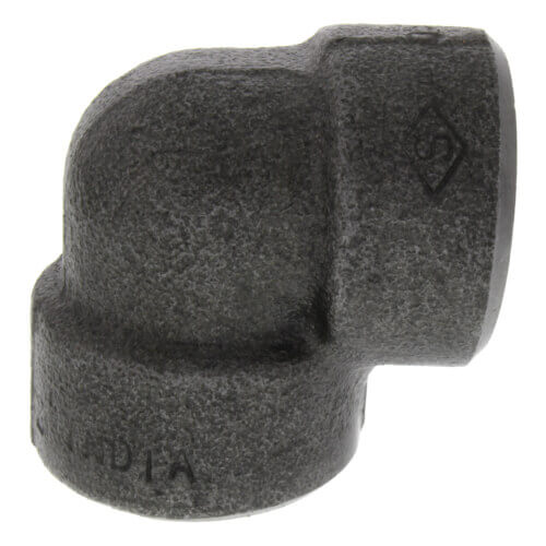 Main product image of 3/8" 3000# A105N Carbon Steel Socket Weld 90 Elbow