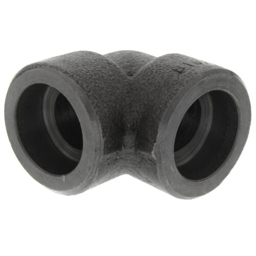 Main product image of 1/2" 3000# A105N Carbon Steel Socket Weld 90 Elbow