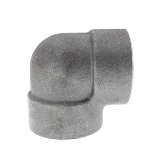 Main product image of 1-1/2" 3000# A105N Carbon Steel Socket Weld 90 Elbow