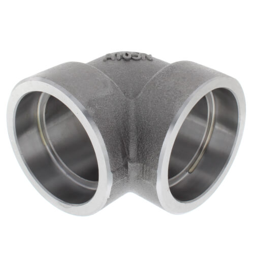 Main product image of 2" 3000# A105N Carbon Steel Socket Weld 90 Elbow