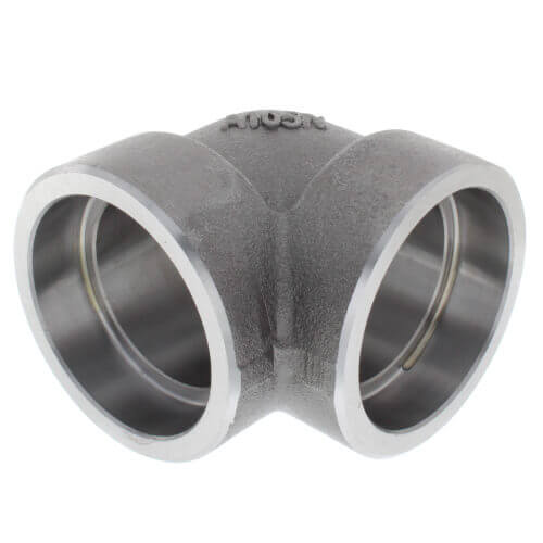 Main product image of 2-1/2" 3000# A105N Carbon Steel Socket Weld 90 Elbow