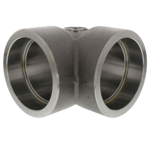 Main product image of 3" 3000# A105N Carbon Steel Socket Weld 90 Elbow