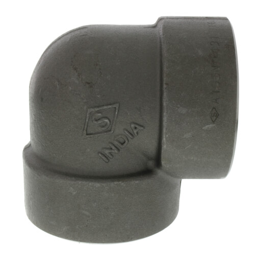 Main product image of 3" 3000# A105N Carbon Steel Socket Weld 90 Elbow