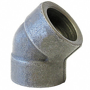 Main product image of 2" 3000# A105N Carbon Steel Socket Weld 45 Elbow
