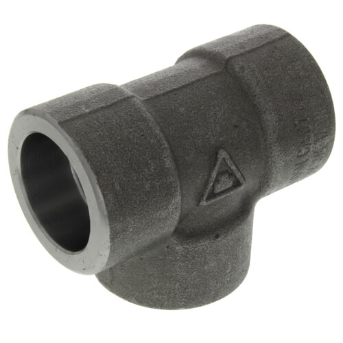 Main product image of 3/4" 3000# A105N Carbon Steel Socket Weld Tee