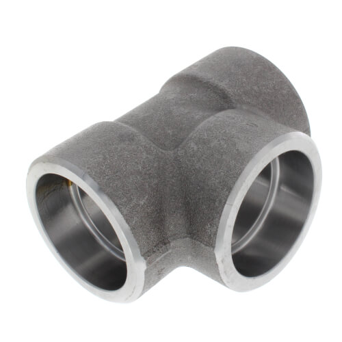 Main product image of 1-1/2" 3000# A105N Carbon Steel Socket Weld Tee