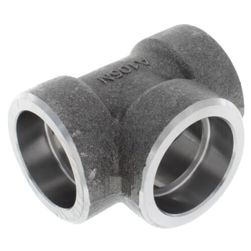 Main product image of 3" 3000# A105N Carbon Steel Socket Weld Tee