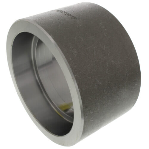 Main product image of 4" 3000# A105N Carbon Steel Socket Weld Coupling