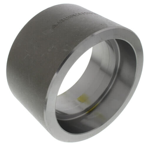 Main product image of 4" 3000# A105N Carbon Steel Socket Weld Coupling